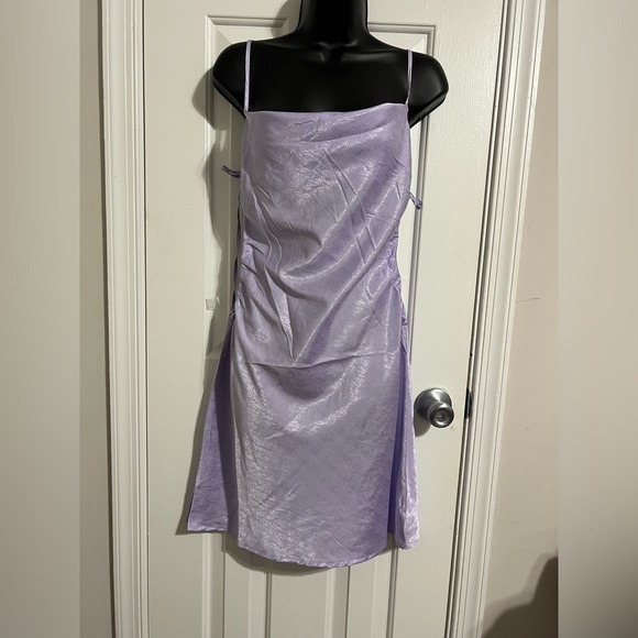 Fiesta Strapless Lavender Dress - Picture 1 of 6